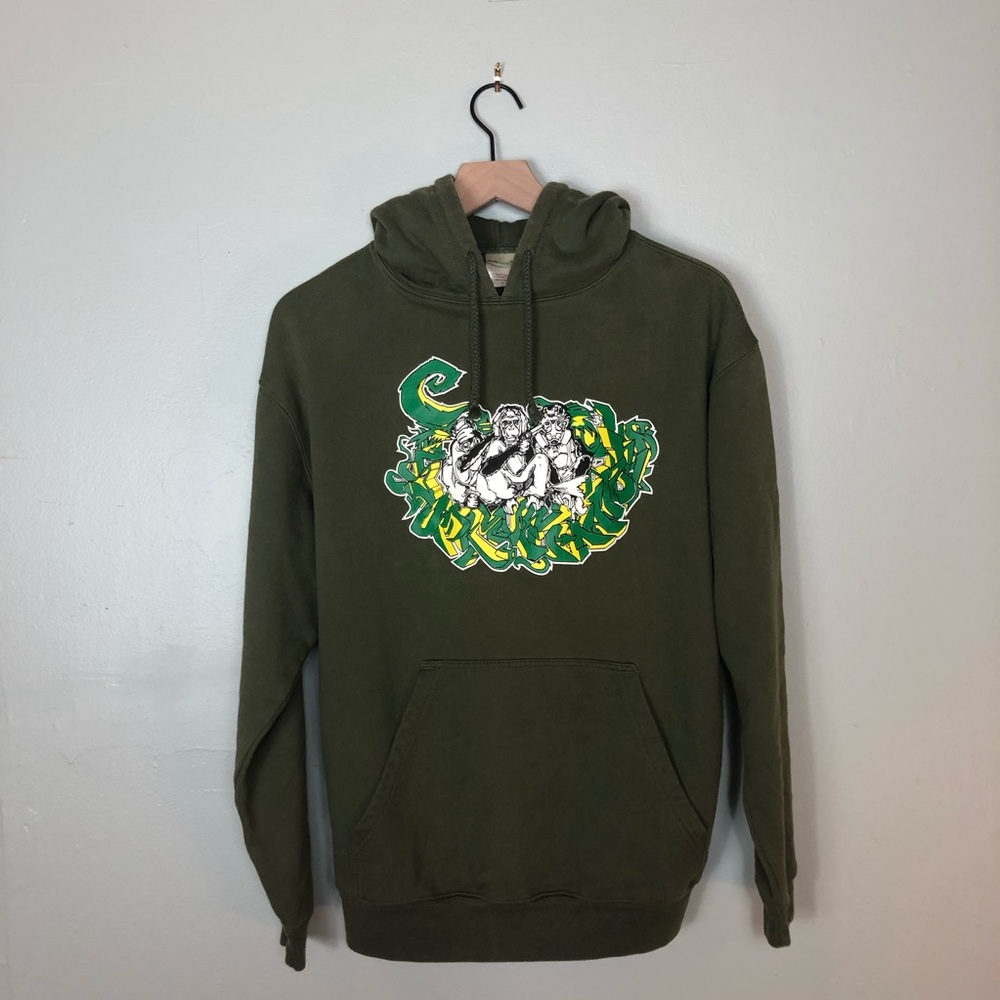 Three Wise Monkeys Graffiti Hoodie